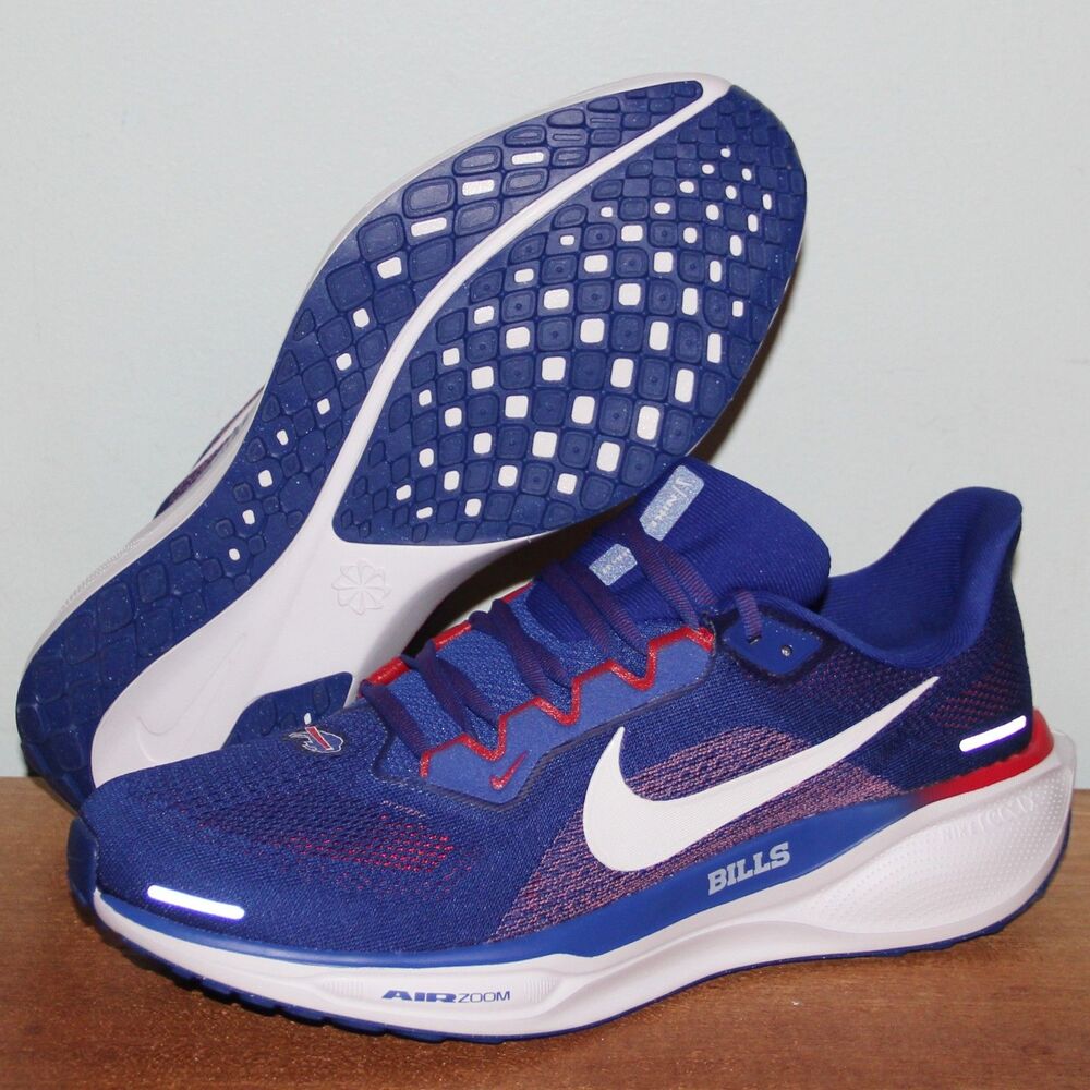 Nike Air Zoom Pegasus 41 Buffalo Bills Football Running Mens 9 NFL - Picture 1 of 6